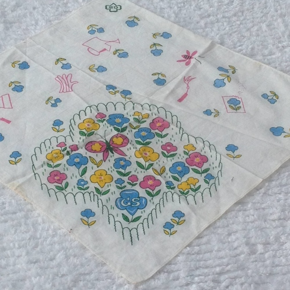 Vintage Girl Scout Hanky
